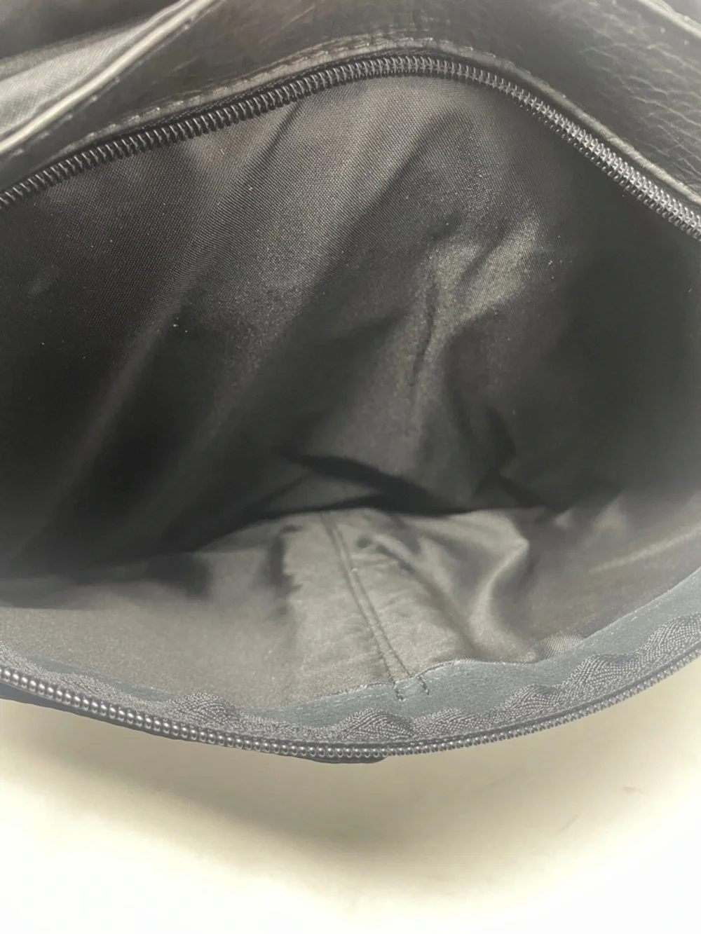 David King East/West 1/2 Flap Leather Messenger Bag